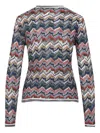 Missoni Womens Multicolor Tones Chevron V-neck Knit Cardigan In Multi
