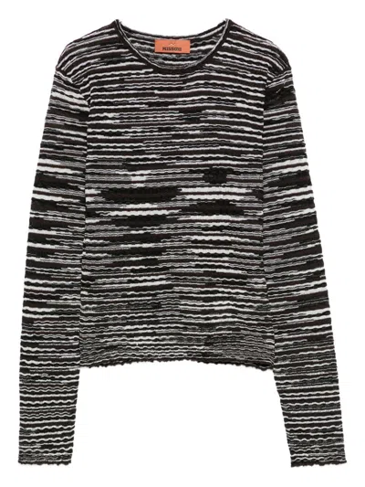 MISSONI WOOL BLEND CREWNECK SWEATER