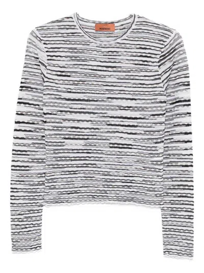 MISSONI WOOL BLEND CREWNECK SWEATER