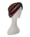Missoni Wool-blend Headband In Black