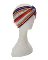 Missoni Wool-blend Headband In Blue