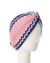 Missoni Wool-blend Headband In Pink