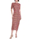 Missoni Wool-blend Maxi Dress In Multi