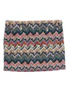 Missoni Minirock Aus Strukturierter Spitze In Blue