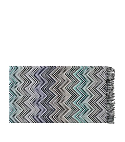 Missoni Wool-blend Perseo Throw In Multi