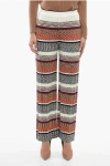 Missoni Multi-coloured Wool Knit Trousers