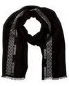 Missoni Wool-blend Scarf In Black