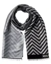 Missoni Wool-blend Scarf In Black