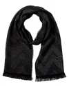 Missoni Wool-blend Scarf In Black