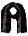 Missoni Wool-blend Scarf In Black