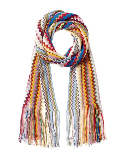 Missoni Wool-blend Scarf In Multi
