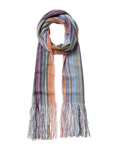 Missoni Wool-blend Scarf In Multi
