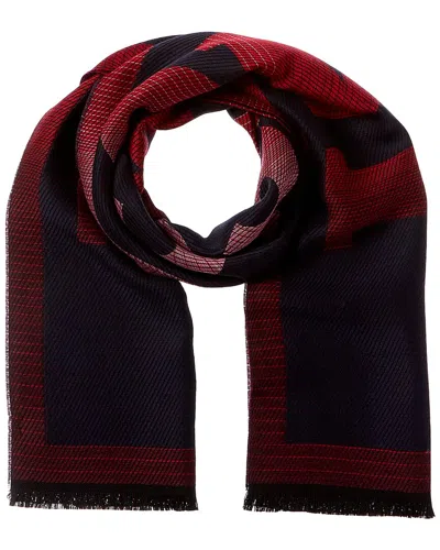 Missoni Wool-blend Scarf In Blue
