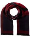 Missoni Wool-blend Scarf In Blue