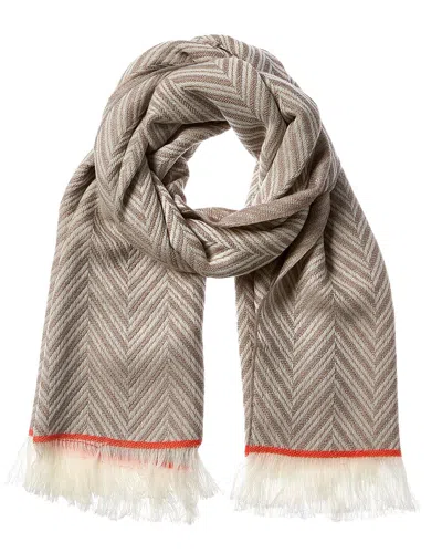 Missoni Wool-blend Scarf In Multi