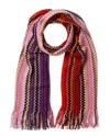 Missoni Wool-blend Scarf In Multi