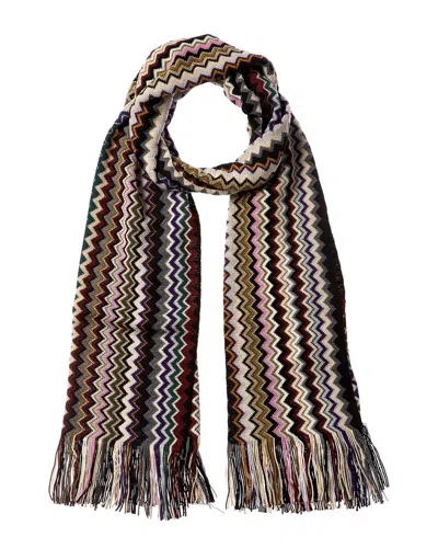 Missoni Wool-blend Scarf In Multi