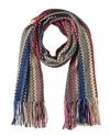 Missoni Wool-blend Scarf In Multi