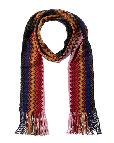 Missoni Wool-blend Scarf In Multi