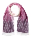 Missoni Wool-blend Scarf In Pink