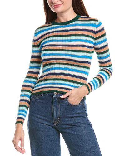 Missoni Wool-blend Sweater In Blue