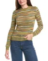 Missoni Wool-blend Sweater In Green