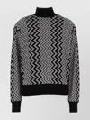 Missoni Embroidered Wool Blend Sweater