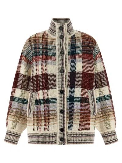 Missoni Wool Cardigan In Multi