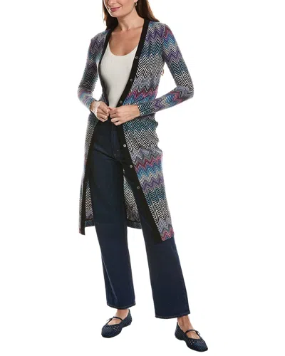 Missoni Wool Cardigan In Multi