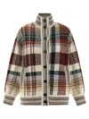 Missoni Wool Cardigan Sweaters And Cardigans Multicolor In Brown
