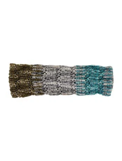 Pre-owned Missoni Wool Casual Headband In Gray