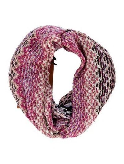 Pre-owned Missoni Wool Headband W/tags In Pink
