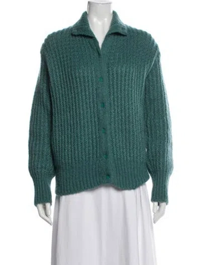Pre-owned Missoni Wool Jacket In Green