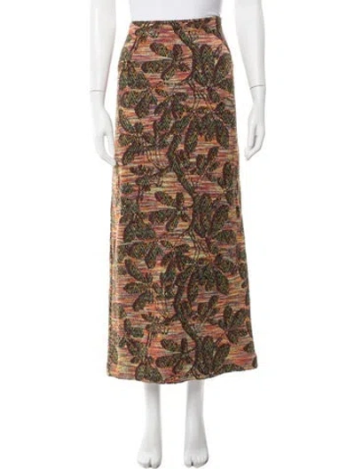 Pre-owned Missoni Wool Long Skirt In Neutral