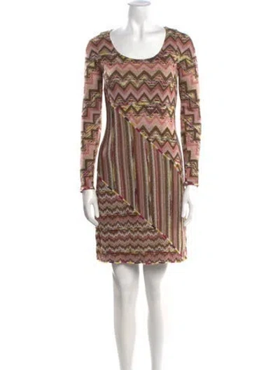 Pre-owned Missoni Wool Mini Dress
