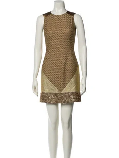 Pre-owned Missoni Wool Mini Dress