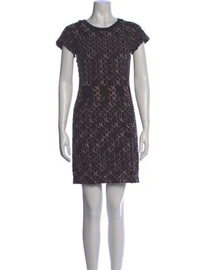 Pre-owned Missoni Wool Mini Dress In Multi