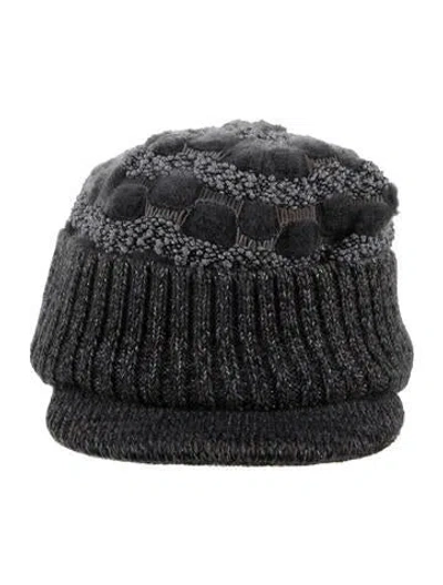 Pre-owned Missoni Wool  Hat In Gray