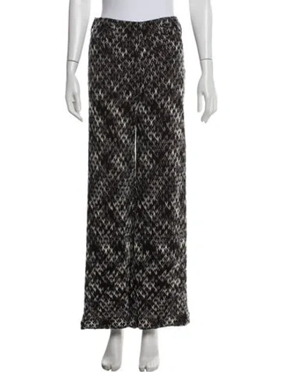 Pre-owned Missoni Wool Patterned Lounge Set In Black