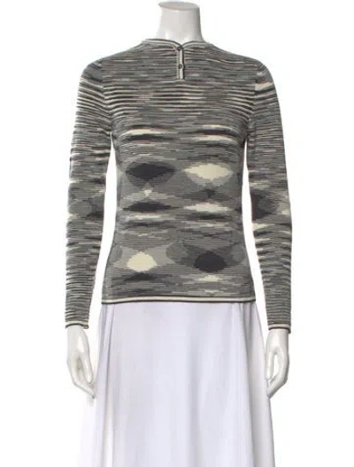 Pre-owned Missoni Wool Printed Sweater