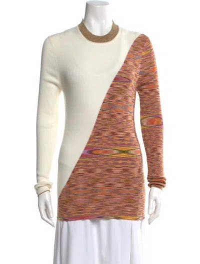 Pre-owned Missoni Wool Printed Sweater