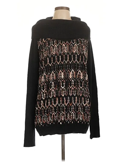 Pre-owned Missoni Wool Pullover Sweater In Black