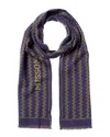 Missoni Wool Scarf In Purple