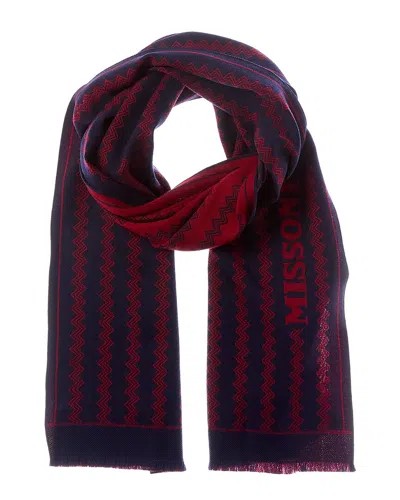 Missoni Wool Scarf In Neutral