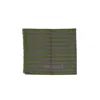 Missoni Bicolor Wool Scarf In Green