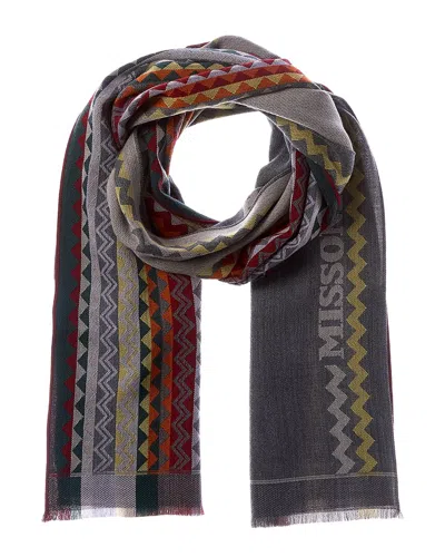 Missoni Wool Scarf In Multi