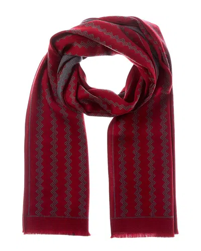 Missoni Wool Scarf In Red