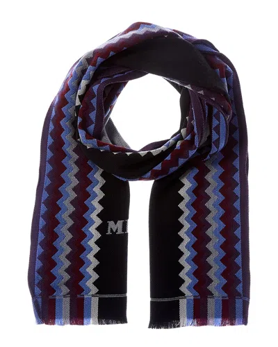 Missoni Wool Scarf In Yellow