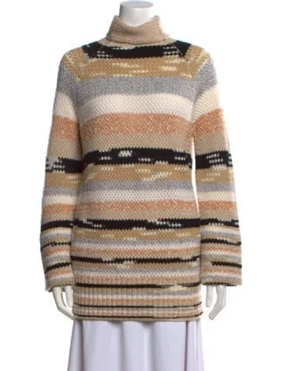 Pre-owned Missoni Wool Striped Sweater