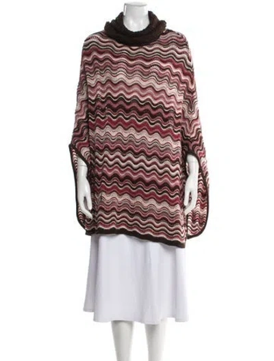 Pre-owned Missoni Wool Striped Sweater In Multi